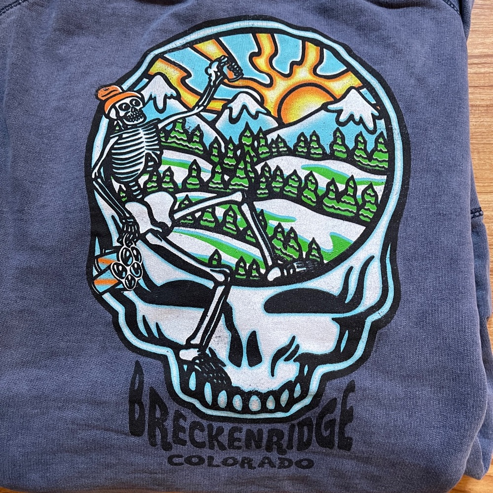 Grateful Dead Breckenridge Colorado Oversized Hoodie